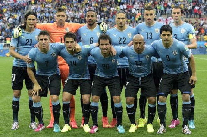 Danh sách đội tuyển Uruguay tham dự World Cup 2018