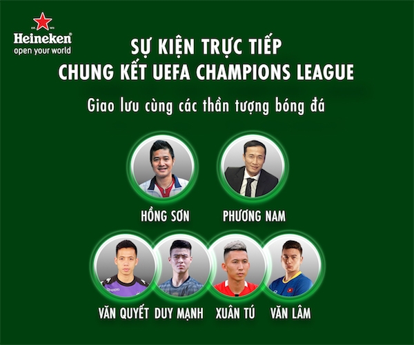 Danh thủ Việt tề tựu trong đại tiệc bóng đá Champions League