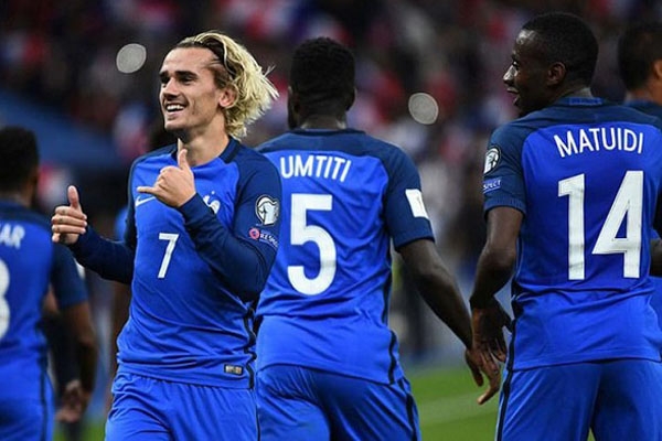 Đội hình ra sân lý tưởng nhất của Pháp ở World Cup 2018