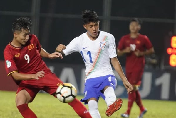 U16 Việt Nam thua U16 Ấn Độ ở trận mở màn VCK U16 châu Á