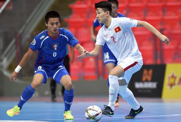 U20 Việt Nam đấu Thái Lan tại vòng loại giải Futsal U20 châu Á