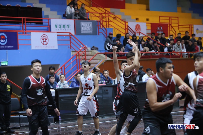 Khai mạc giải bóng rổ các tỉnh phía Bắc mở rộng Hà Nội 2018