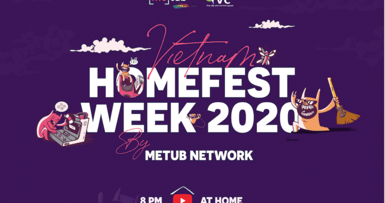 Xem trực tiếp ca nhạc và showmatch thể thao tại nhà cùng VIETNAM#HOMEFEST WEEK 2020