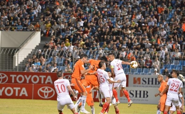 Highlights: HAGL 0-2 Khánh Hòa (Vòng 9 V-League 2017)