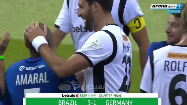 Highlights: Brazil 3-1 Đức (Giao hữu 6v6)