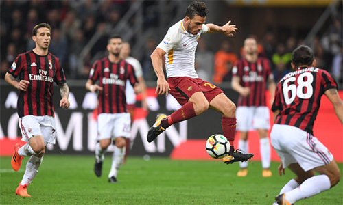 Highlights: AC Milan 0-2 AS Roma (Vòng 7 Serie A)