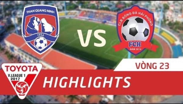 Highlights: Quảng Ninh 1-0 Hải Phòng (Vòng 23 V-League 2017)