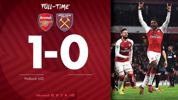 Highlights: Arsenal 1-0 West Ham