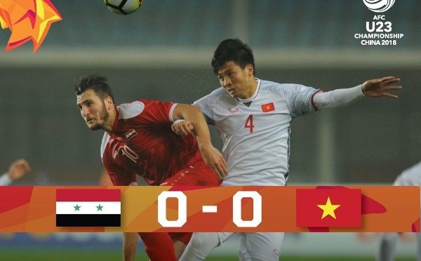 Highlights: U23 Việt Nam 0-0 U23 Syria