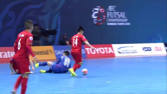 Video Futsal: Việt Nam 3-1 Đài Loan (Giải VĐ châu Á 2018)