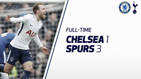 Highlights: Chelsea 1-3 Tottenham (Vòng 32 Ngoại hạng Anh)