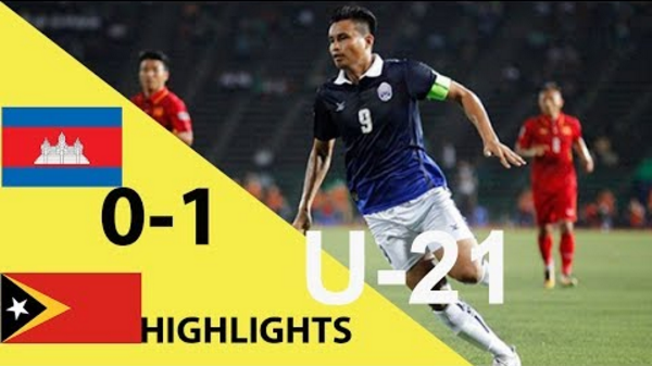 Highlights: Campuchia 0-1 Timor Leste (Chung kết giao hữu U21 ĐNA)