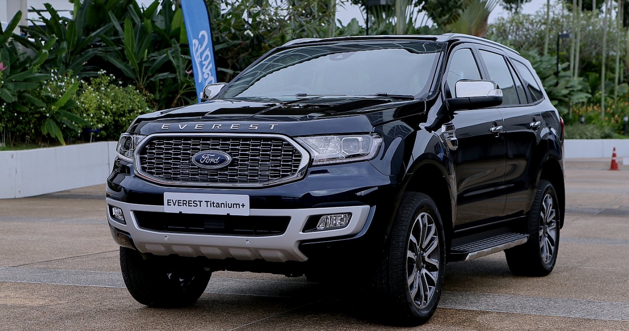 Ford Everest 2021 lộ diện cùng cải tiến mới, đe dọa Toyota Fortuner