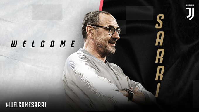 CHÍNH THỨC: Juventus chào đón tân HLV trưởng Maurizio Sarri 