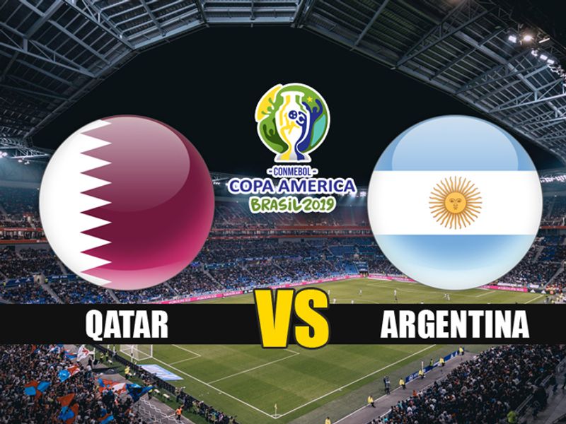 Xem trực tiếp Copa America - Argentina vs Qatar ở đâu, kênh nào?