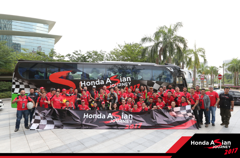 Honda Việt Nam tham gia hành trình Honda Asian Journey 2017
