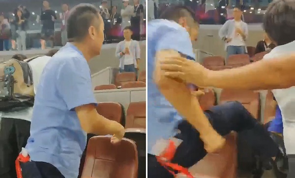 VIDEO: CĐV Trung Quốc đánh nhau túi bụi trên khán đài