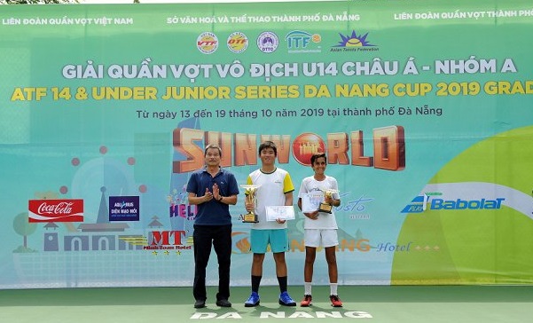 Tài năng trẻ Việt Nam vô địch giải quần vợt U14 châu Á
