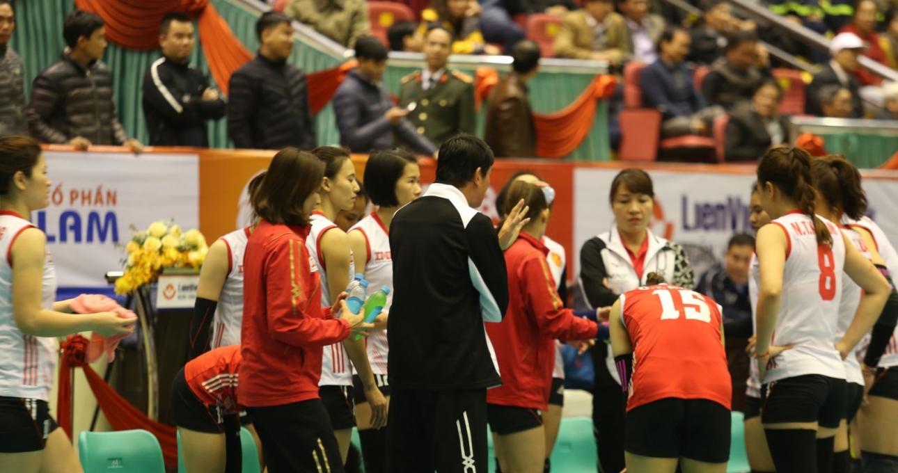 Đội bóng chuyền Kinh Bắc ráo riết chuẩn bị cho Giải VĐQG