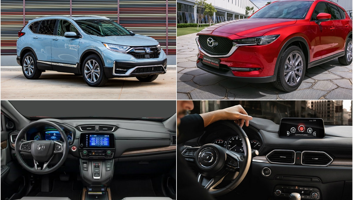 Đắt hơn 69 triệu VNĐ, Honda CR-V full option hơn Mazda CX-5 ở đâu?