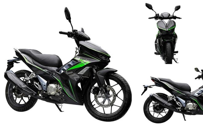 Xe côn tay của Trung Quốc 'nhái' giống hệt Honda Winner X