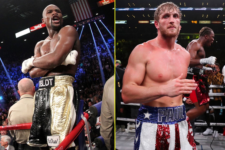 Floyd Mayweather có ngại ưu thế thể hình của Logan Paul?