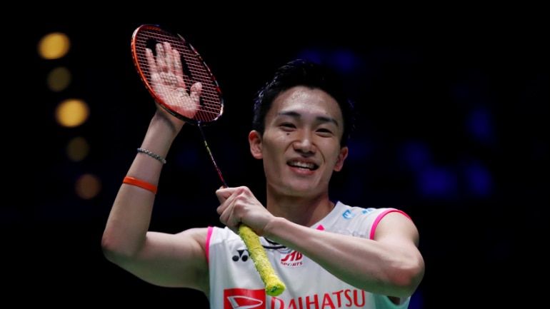 Kento Momota sử dụng vợt gì để vô địch cầu lông thế giới 2019