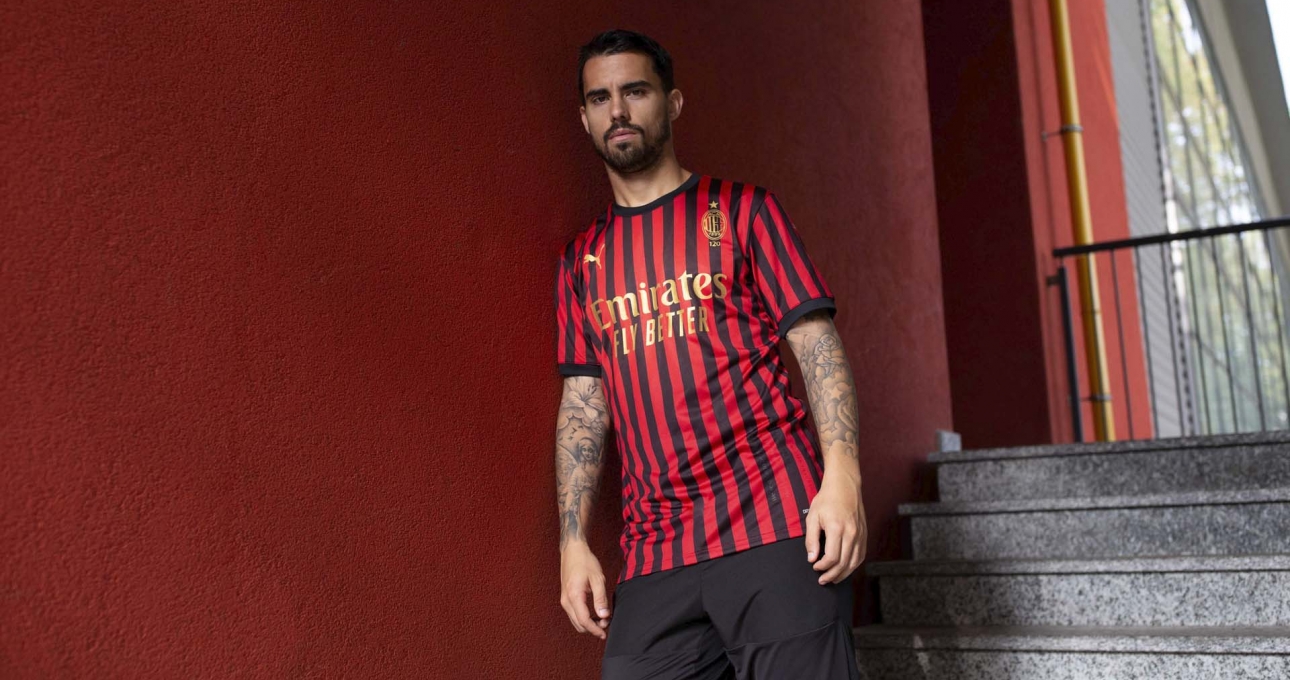 Puma ra mắt áo đặc biệt 120 năm thành lập AC Milan