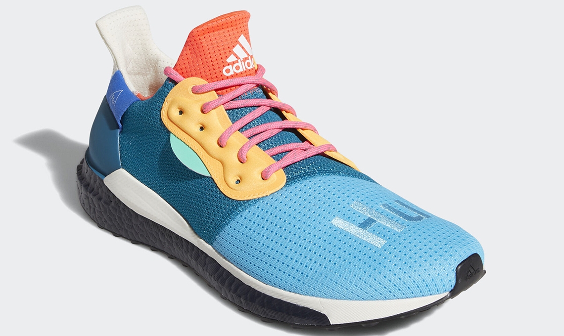 Pharrell x adidas SOLARHU siêu màu sắc xuất hiện