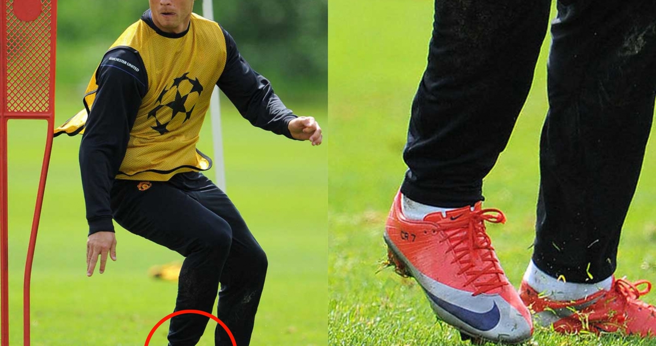 Giày cũ của Ronaldo được Nike làm mới