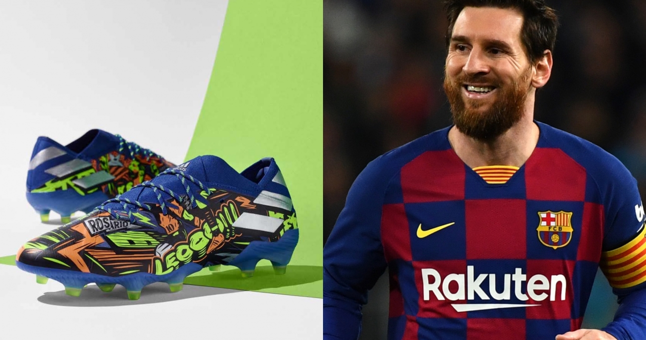 Adidas ra mắt giày đinh phiên bản Messi đặc biệt