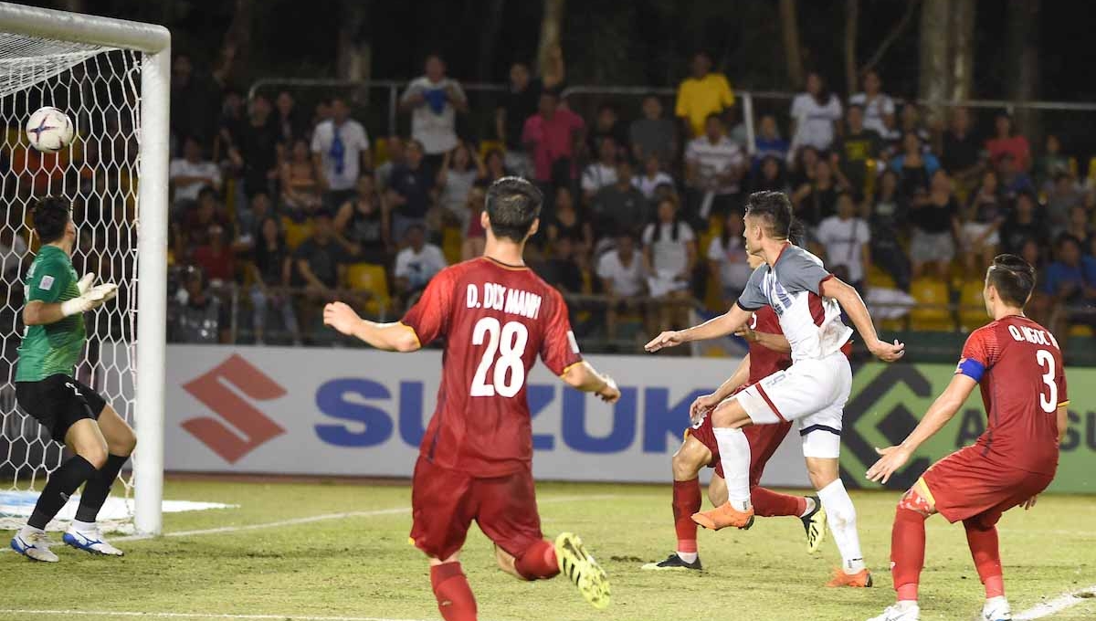Báo Philippines tự hào với bàn thắng vào lưới Việt Nam