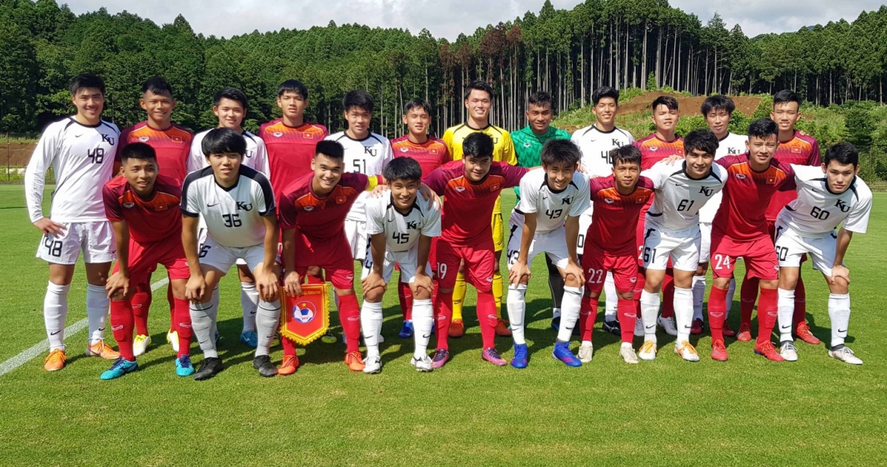 U18 Việt Nam gây ấn tượng mạnh trong chuyến tập huấn Nhật Bản