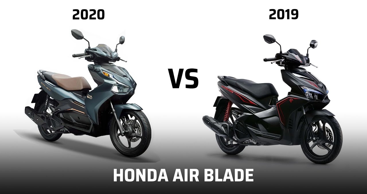 Honda Air Blade 2020 và 2019: Chọn mua xe nào ưng ý hơn? 