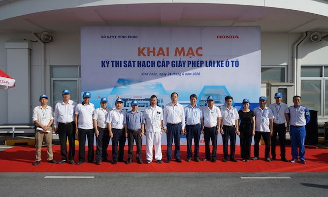 Honda Việt Nam tổ chức thi sát hạch và cấp GPLX ô tô