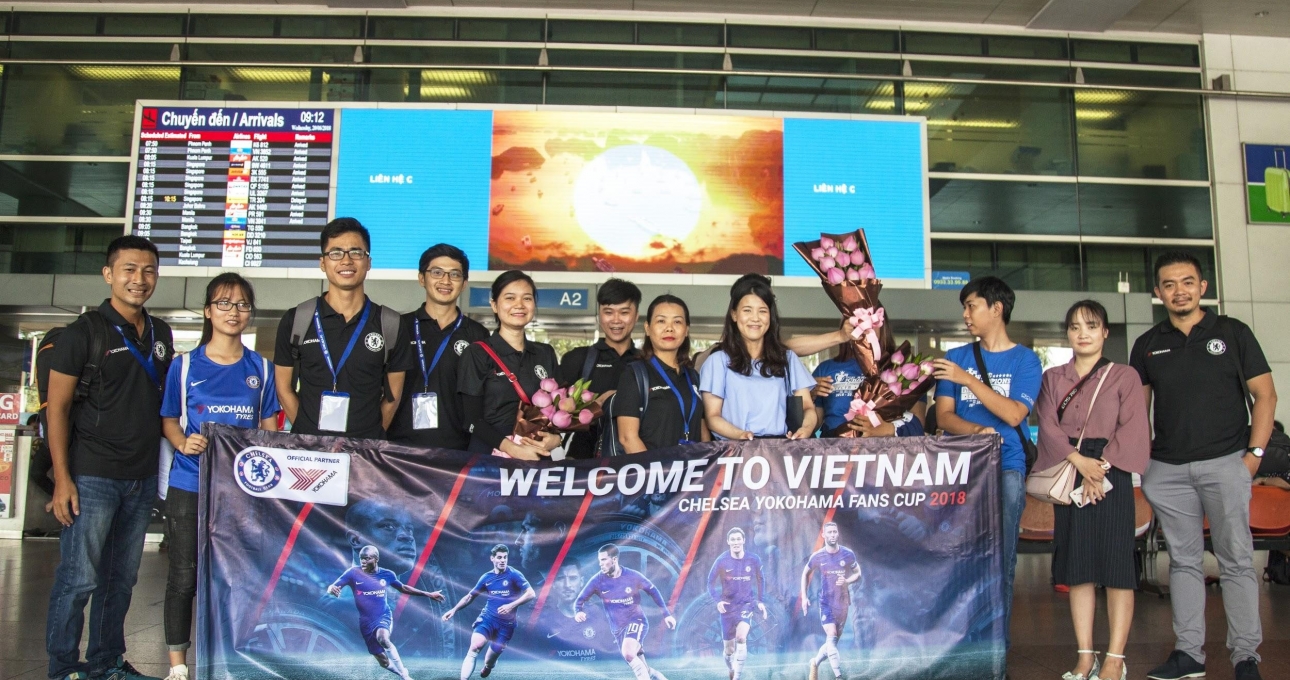 HLV Chelsea tới Việt Nam tham dự giải Chelsea Yokohama Fans Cup 2018