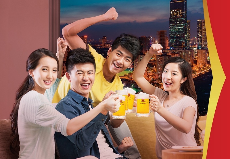 Bia Hà Nội khuyến mại khủng Tết 2019 “Mở nắp trúng vàng”