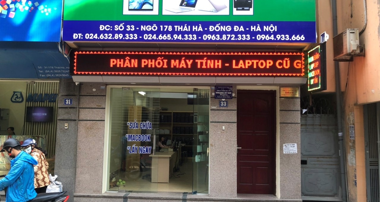 Địa chỉ bán laptop cũ giá rẻ uy tín tại Hà Nội