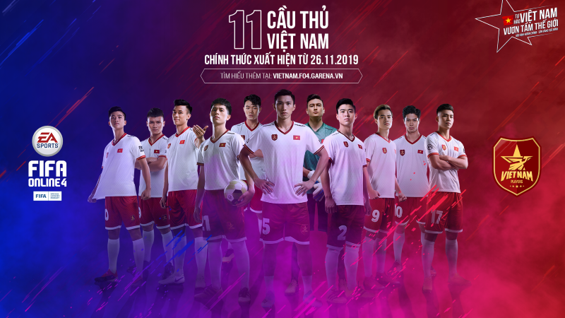 Văn Hậu, Đình Trọng, Duy Mạnh hóa siêu anh hùng trong clip mới nhất của Fifa online 4, hoàn thiện đội hình 11 cầu thủ Việt Nam cùng việc cập nhật chỉ số gây sốt cộng đồng