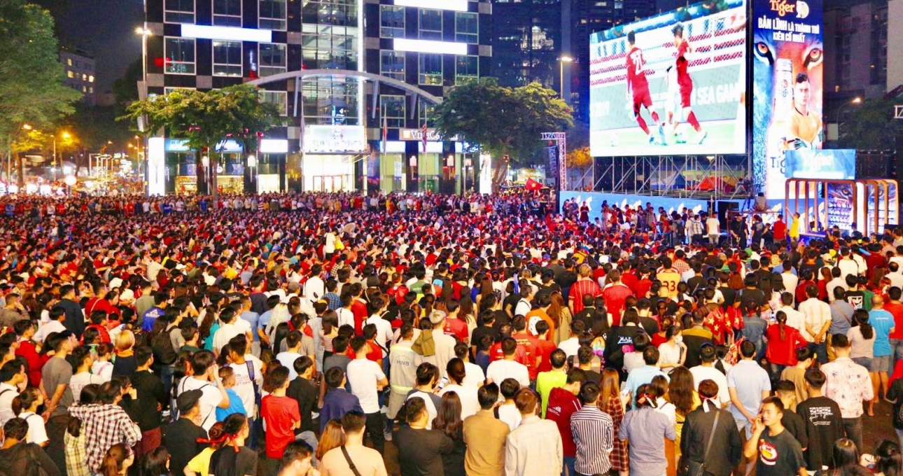 SVĐ Hoa Lư – Địa điểm duy nhất để CĐV thưởng thức bóng đá U23 Châu Á với loạt màn hình khổng lồ