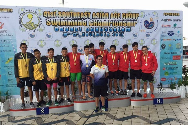 Bơi Việt Nam xuất sắc giành 15HCV ở ngày thi đấu đầu tiên