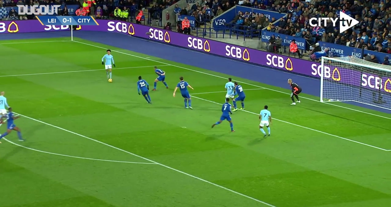 VIDEO: De Bruyne nã đại bác tầm xa cháy lưới Leicester City