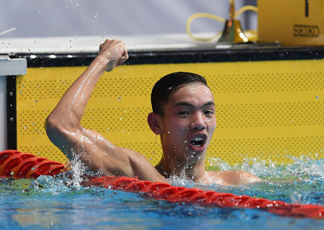 Thần đồng bơi lội Việt Nam giành HCV Olympic trẻ