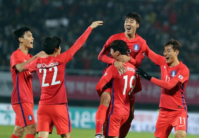 Ghi 8 bàn vào lưới Đài Loan , Hàn Quốc chứng minh sức mạnh đáng sợ