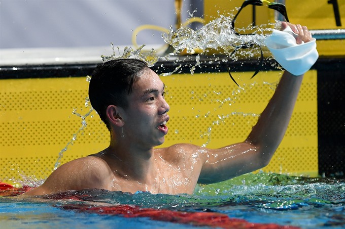 Thần đồng bơi lội Việt Nam giành vé đầu tiên dự Olympic 2020
