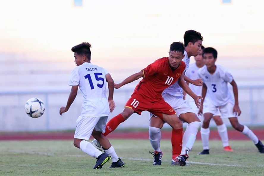 Việt Nam thua Indonesia ở trận tranh hạng Ba giải U15 ĐNA