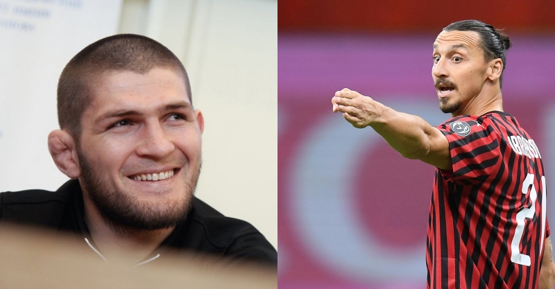 Khabib tiết lộ được Ibrahimovic mời đến AC Milan thi đấu