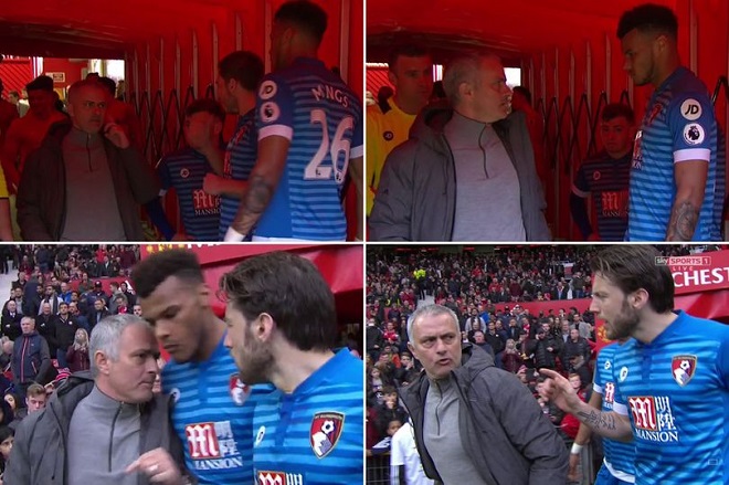 HLV Mourinho ‘dằn mặt’ cầu thủ đạp vào đầu Ibrahimovic