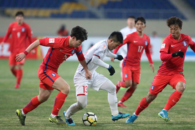 Những thông số đầy bất ngờ ở trận U23 Việt Nam 1-2 U23 HQ