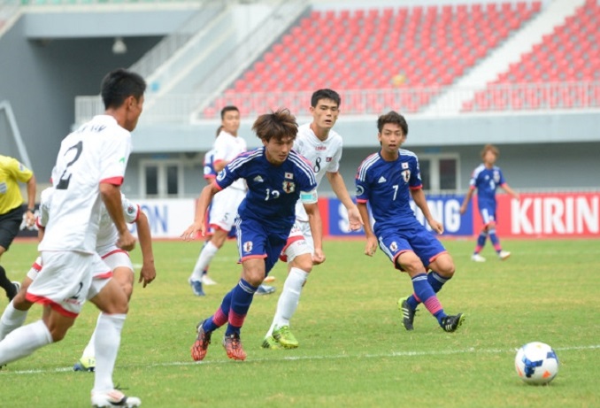 Nhật Bản hủy diệt Bắc Triều Tiên trong trận cầu 7 bàn thắng